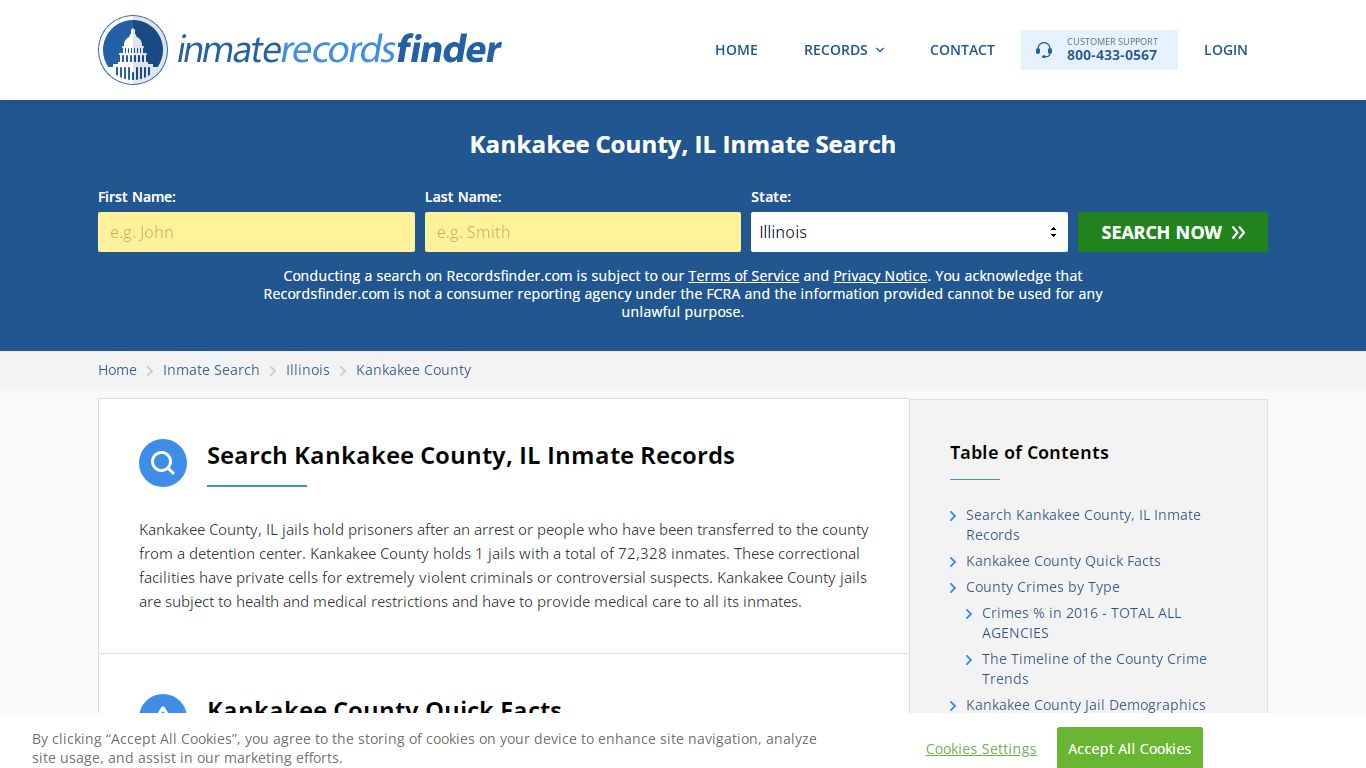 Kankakee County, IL Inmate Lookup & Jail Records Online